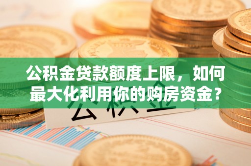 泰兴公积金贷款额度上限，如何最大化利用你的购房资金？