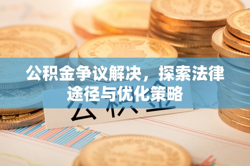 泰兴公积金争议解决，探索法律途径与优化策略