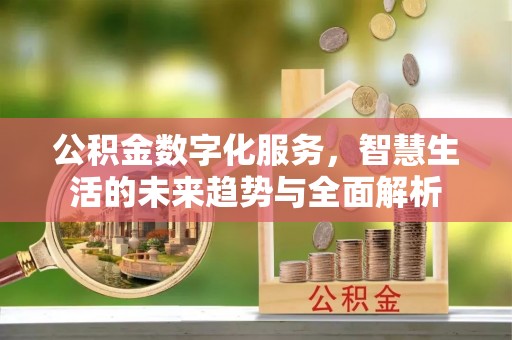 泰兴公积金数字化服务，智慧生活的未来趋势与全面解析