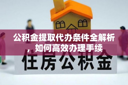 泰兴公积金提取代办条件全解析，如何高效办理手续