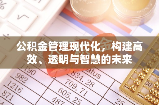泰兴公积金管理现代化，构建高效、透明与智慧的未来