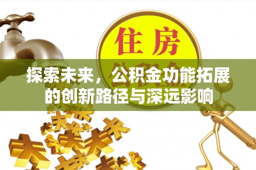 泰兴探索未来，公积金功能拓展的创新路径与深远影响
