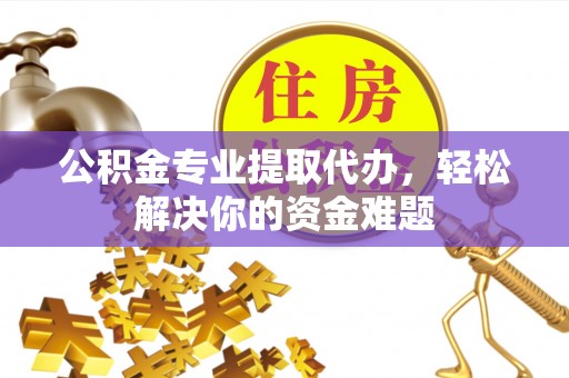 泰兴公积金专业提取代办，轻松解决你的资金难题