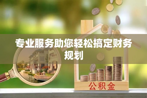 泰兴专业服务助您轻松搞定财务规划