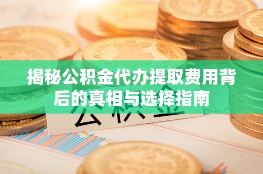 泰兴揭秘公积金代办提取费用背后的真相与选择指南
