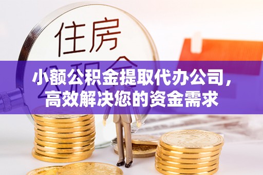 泰兴小额公积金提取代办公司，高效解决您的资金需求