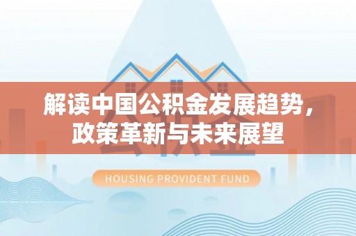 泰兴解读中国公积金发展趋势，政策革新与未来展望