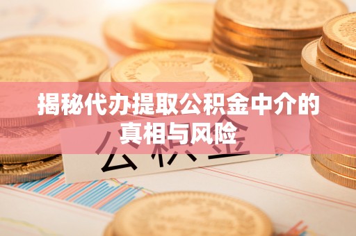 泰兴揭秘代办提取公积金中介的真相与风险