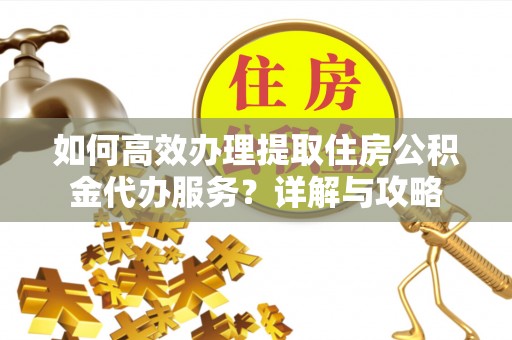 泰兴如何高效办理提取住房公积金代办服务？详解与攻略