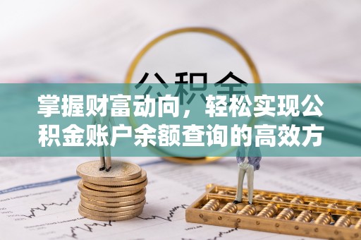 泰兴掌握财富动向，轻松实现公积金账户余额查询的高效方式