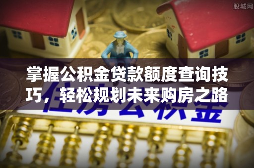 泰兴掌握公积金贷款额度查询技巧，轻松规划未来购房之路