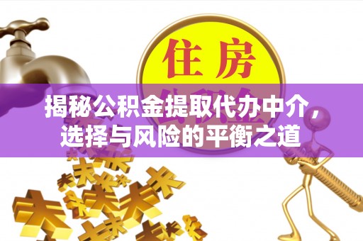 泰兴揭秘公积金提取代办中介，选择与风险的平衡之道