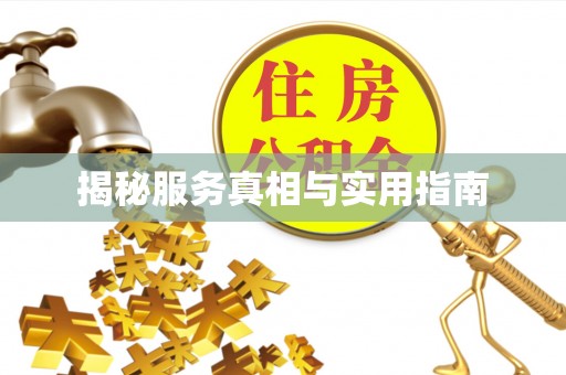 泰兴揭秘服务真相与实用指南
