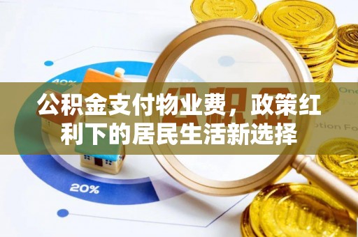 泰兴公积金支付物业费，政策红利下的居民生活新选择