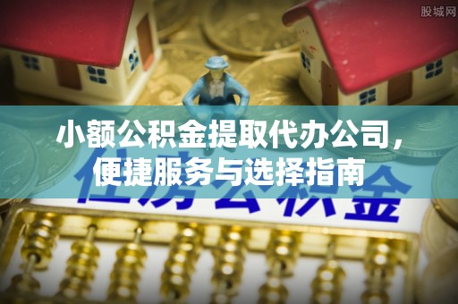 泰兴小额公积金提取代办公司，便捷服务与选择指南
