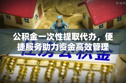 泰兴公积金一次性提取代办，便捷服务助力资金高效管理