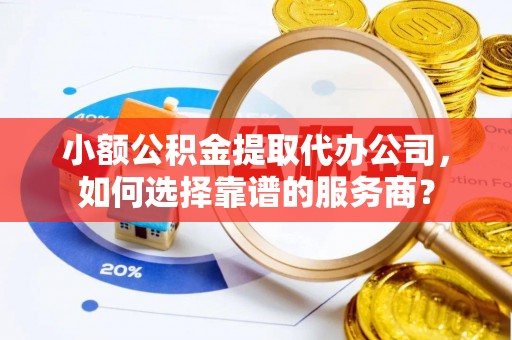 泰兴小额公积金提取代办公司，如何选择靠谱的服务商？