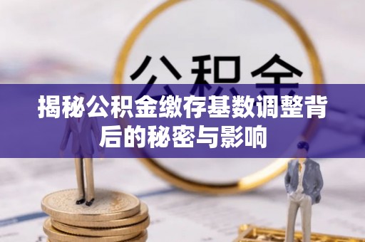 泰兴揭秘公积金缴存基数调整背后的秘密与影响