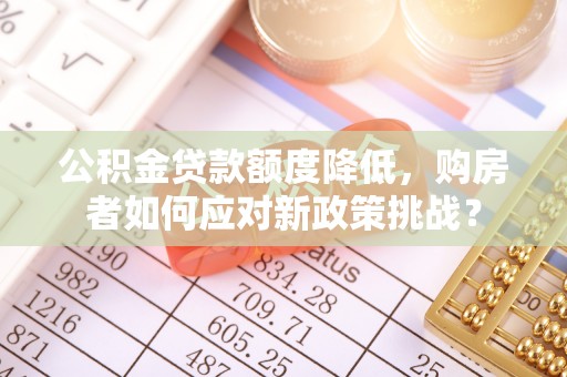 泰兴公积金贷款额度降低，购房者如何应对新政策挑战？