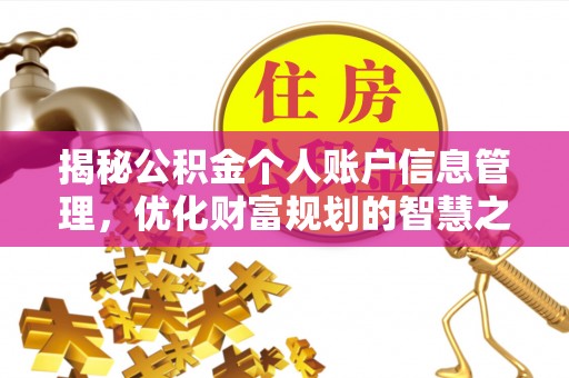 泰兴揭秘公积金个人账户信息管理，优化财富规划的智慧之选