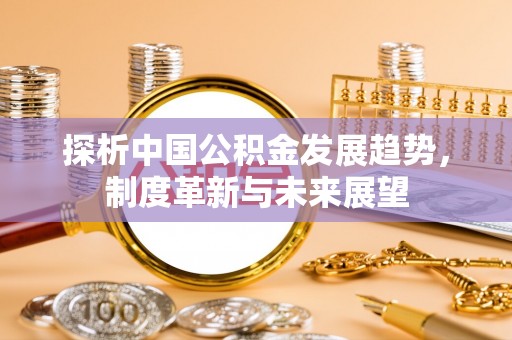 泰兴探析中国公积金发展趋势，制度革新与未来展望