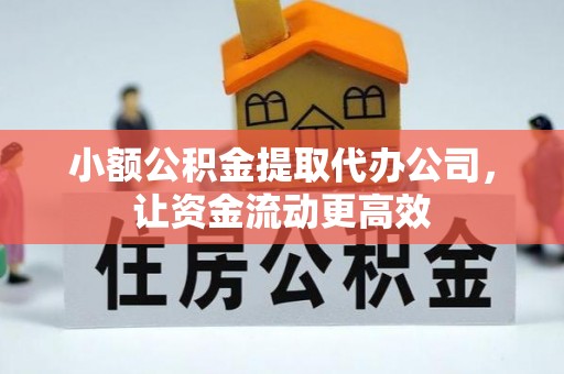 泰兴小额公积金提取代办公司，让资金流动更高效
